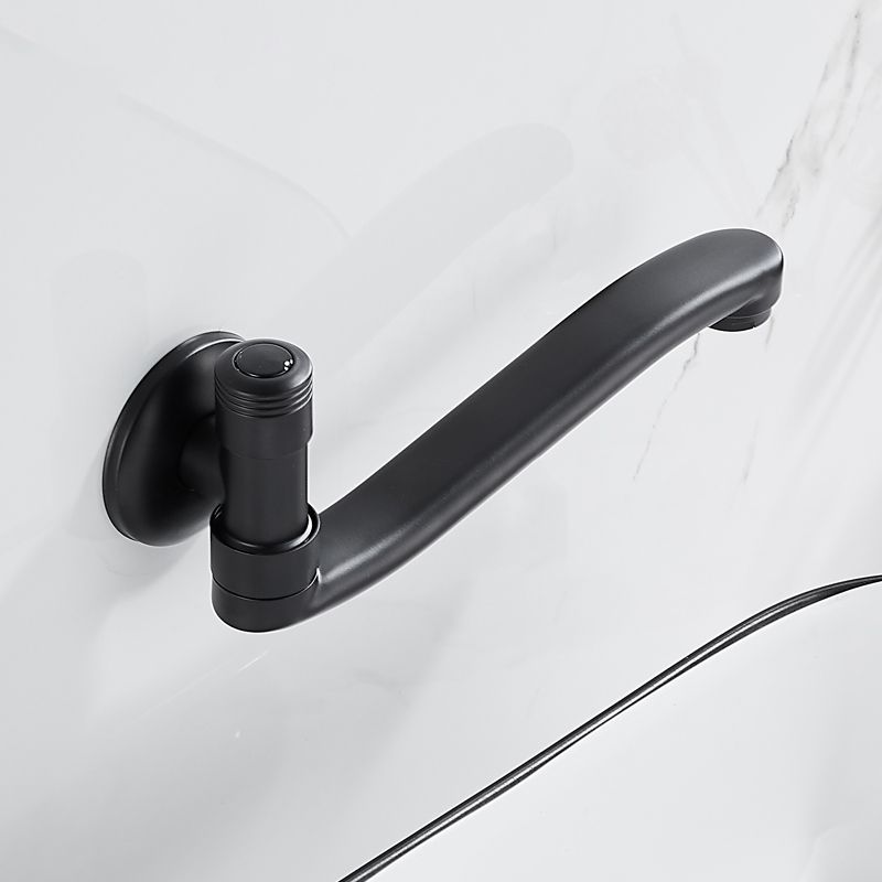 Lisslune | Shower Bath Filler Wall Mount Copper Low Arc Knob Handle Bathtub Faucet Trim
