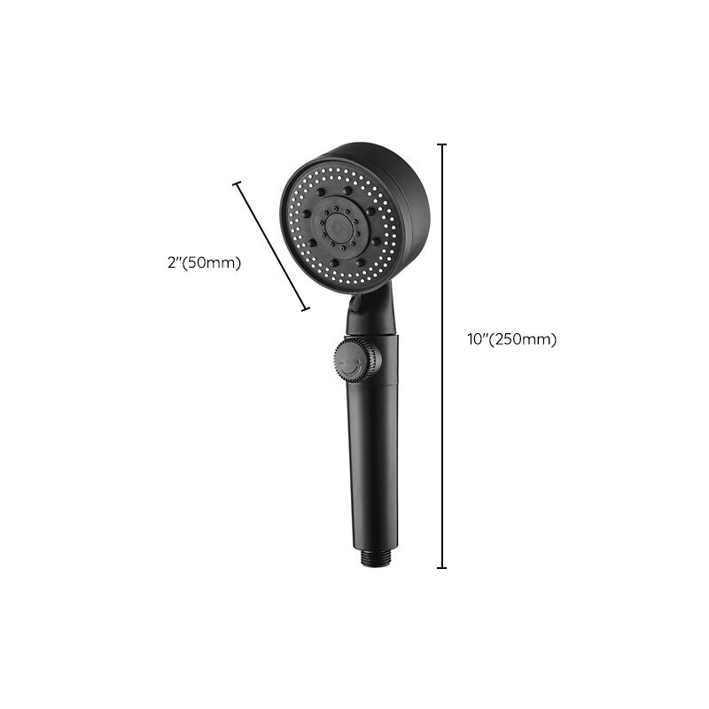 Lisslune | Modern Shower Head Plastic Wall Mounted Shower Head with Adjustable Spray Pattern