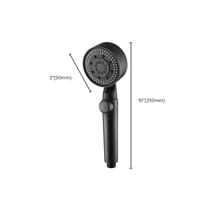 Lisslune | Modern Shower Head Plastic Wall Mounted Shower Head with Adjustable Spray Pattern