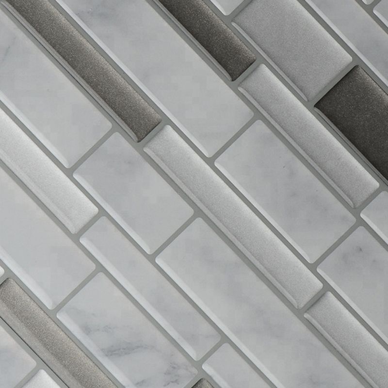 Lisslune | Floor and wall tile kitchen brick look for peeling and sticking waterproof wall tile