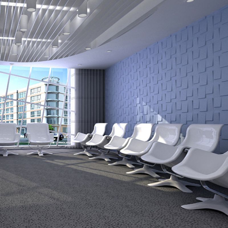 Lisslune | Modern square wall covering Peel and Stick geometric pattern wall covering