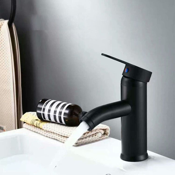 Lisslune | Modern Sink Faucet Stainless Steel Basin Vanity Faucet for Bathroom