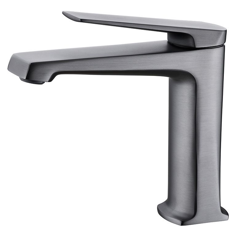 Lisslune | Modern Basin Mixer Lever Handle Copper Low Arc Basin Mixer