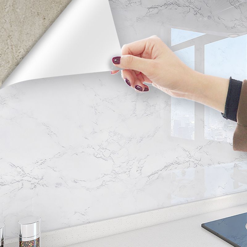 Lisslune | Rectangular Wallpaper Modern Peel and Stick Back Wall Tiles