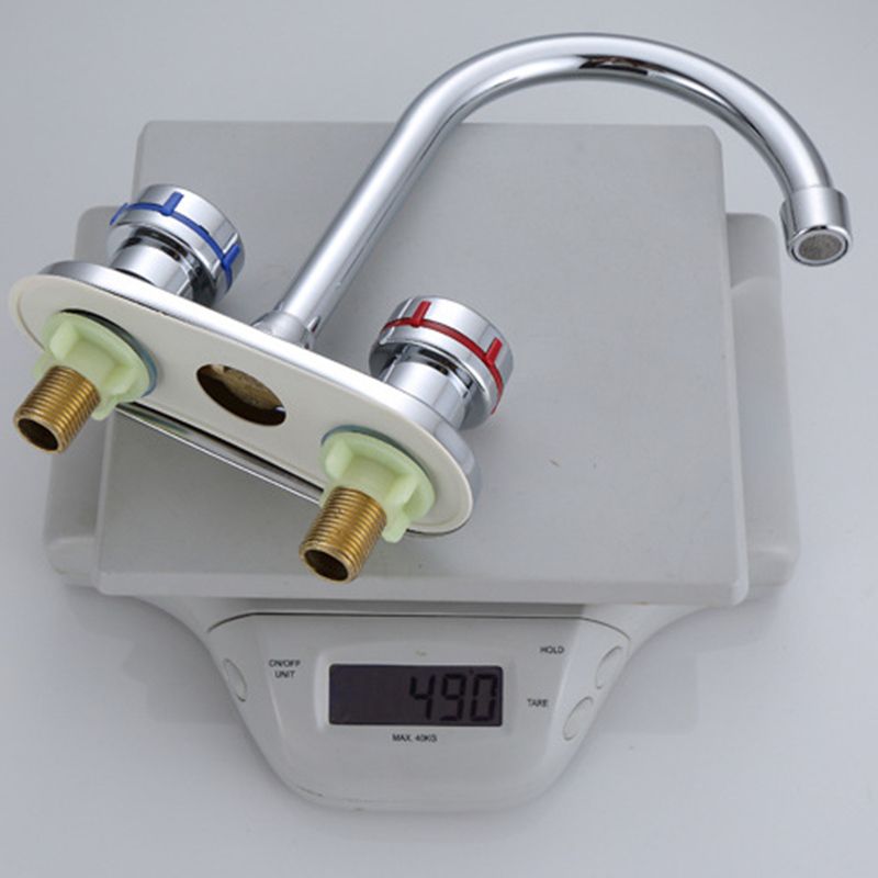 Lisslune | 1or2-Handle Brushed Nickel Widespread Faucet 2 Hole Center Set Sink Faucet
