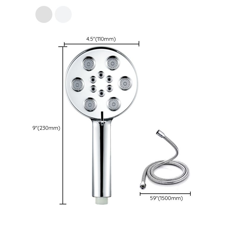 Lisslune | Contemporary Shower Head Plastic Shower Head with Adjustable Water Flow