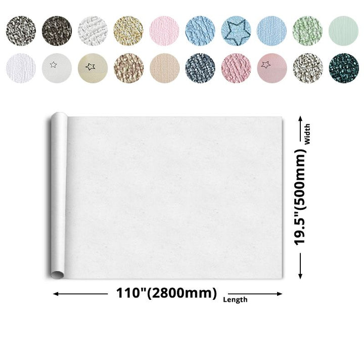 Lisslune | Modern splash protection panels Solid color wall coverings for the living room