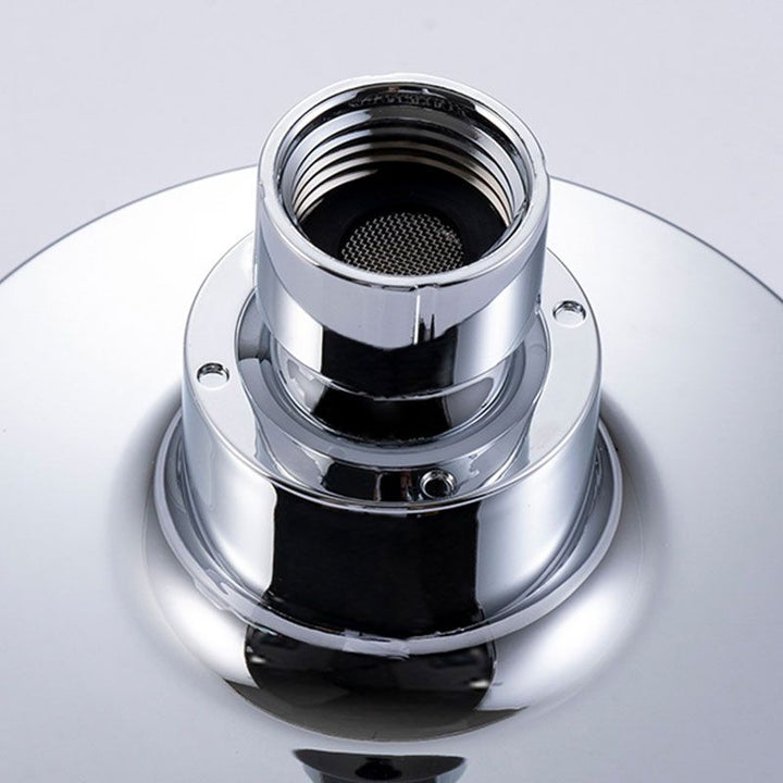 Lisslune | Round Small Upper Shower Head Wall Mount Adjustable Shower Head