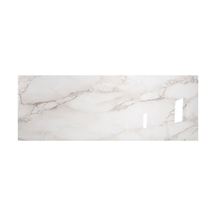 Lisslune | Modern Peel and Stick Splash Guard Wall Tile PVC Wallpaper for Shower