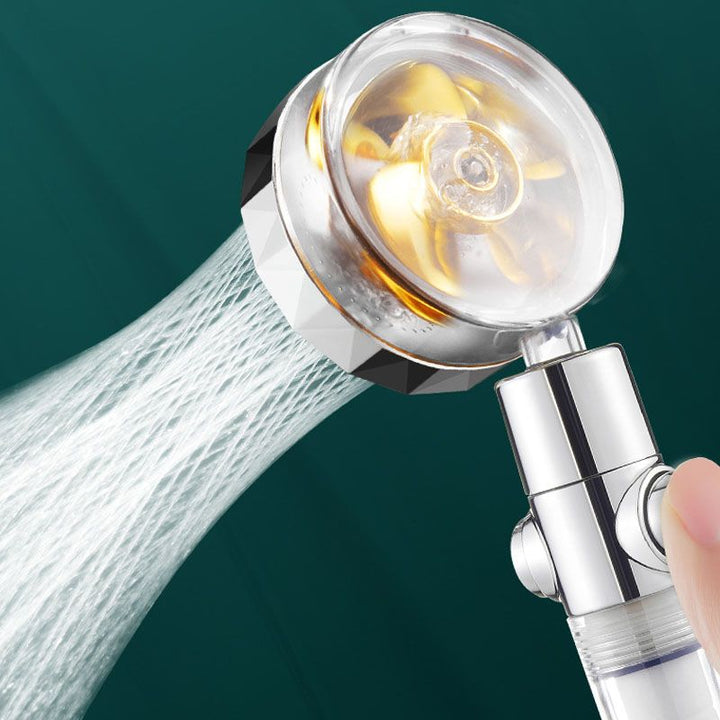 Lisslune | Modern Shower Head Handheld Shower Head Plastic Wall Mount Round Shower Head Combo