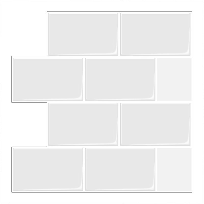 Lisslune | PVC Subway Tile Wallpaper Waterproof Peel and Stick Splashback Tile
