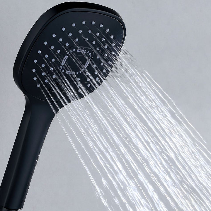 Lisslune | Modern 3 Sprays Shower Head Combo Metal Adjustable Shower Heads