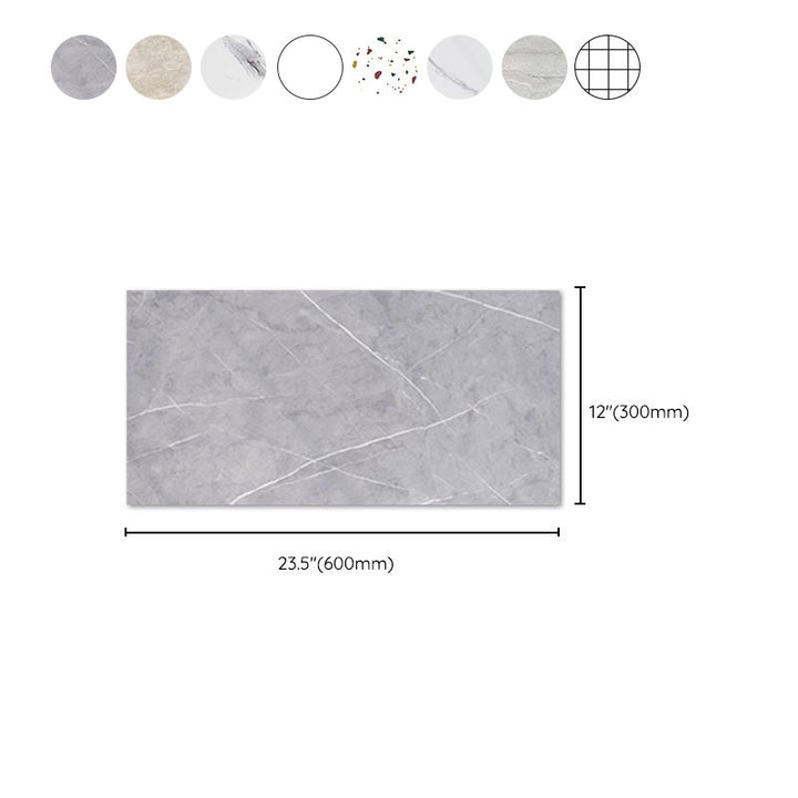 Lisslune | Polygon Field Peel and Stick Back Wall Tile PVC Peel and Stick Tile for the Kitchen