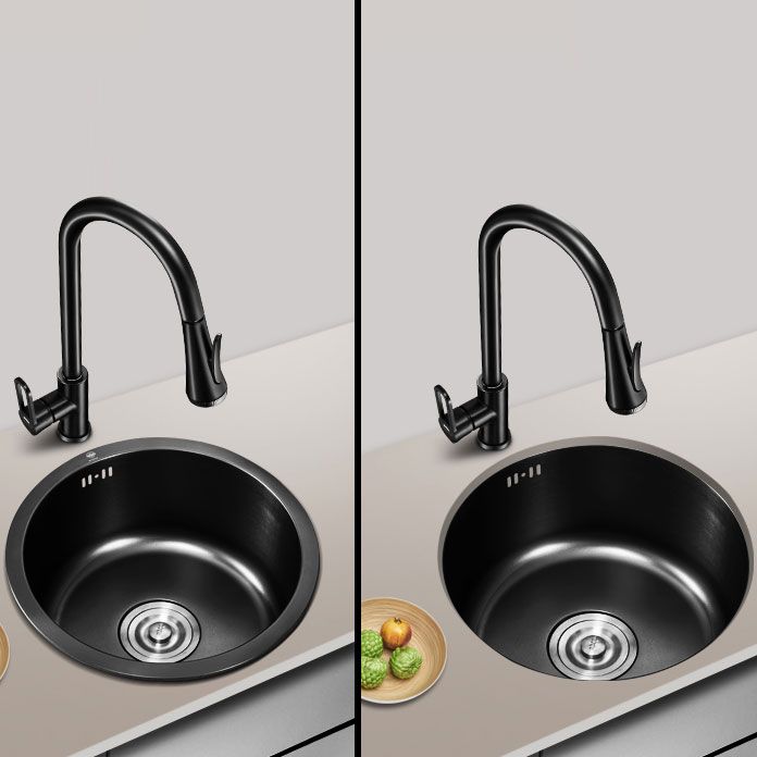 Lisslune | Contemporary Style Kitchen Sink Stainless Steel Kitchen Sink with Single Bowl