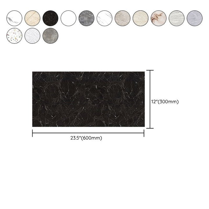 Lisslune | Modern Peel and Stick Splashback PVC Rectangular Peel and Stick Tile