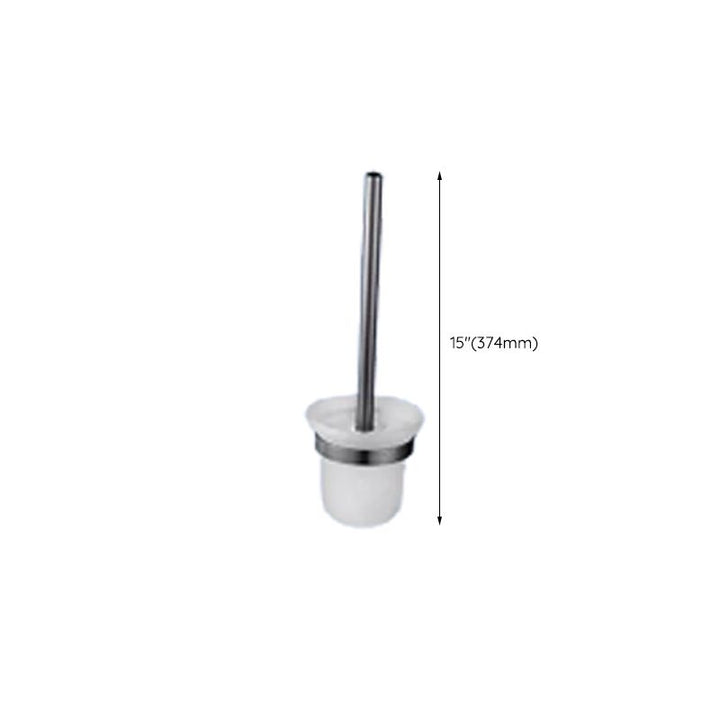 Lisslune | Contemporary bathroom accessory set made of aluminum with towel holder/bath shelf