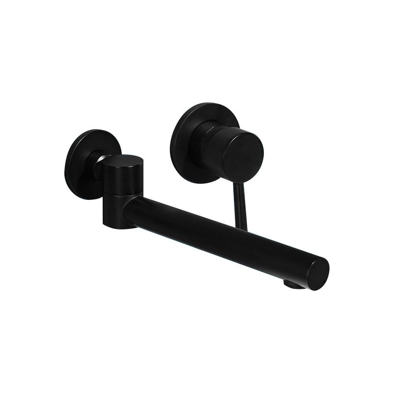 Lisslune | Contemporary Wall-Mounted Single-Hand Kitchen Faucet Low Arc Water Filler