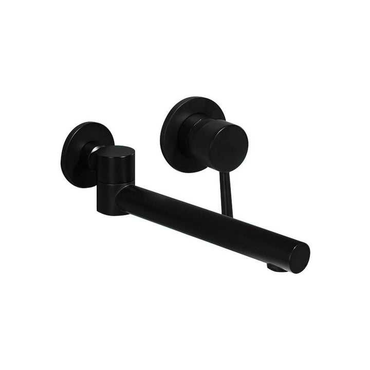 Lisslune | Contemporary Wall-Mounted Single-Hand Kitchen Faucet Low Arc Water Filler