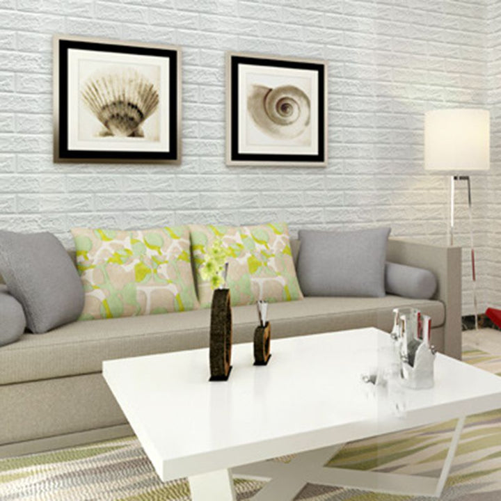 Lisslune | Industrial Wall Paneling Peel and Stick Wood Look Design Waterproof Foam Wall Paneling