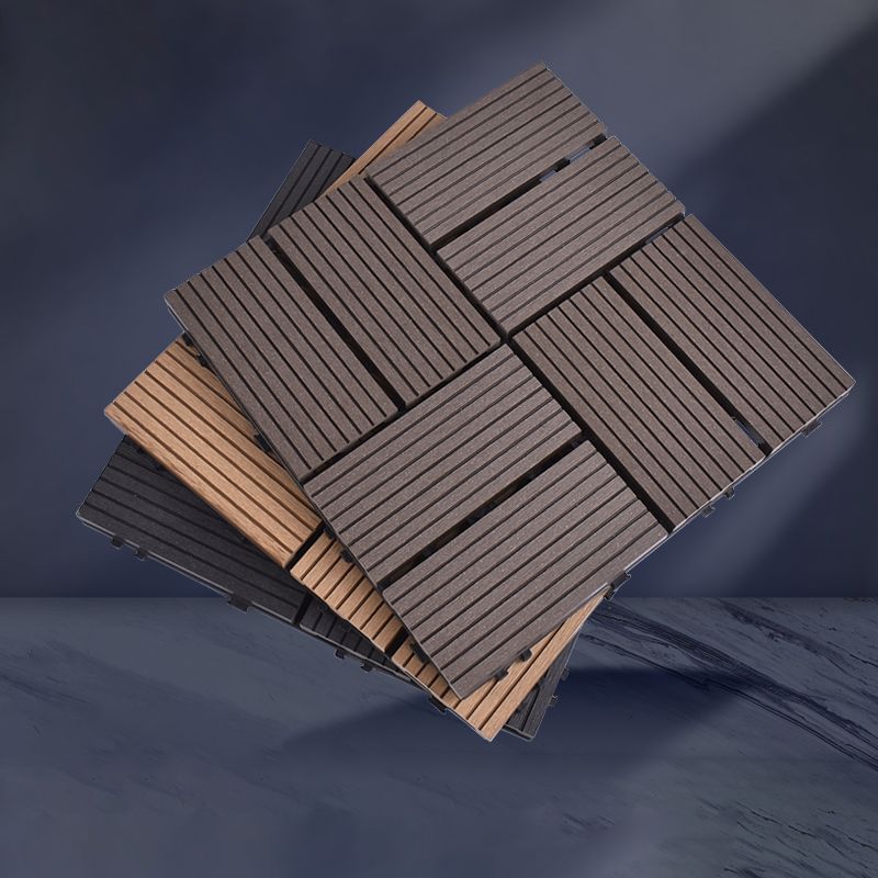 Lisslune | Modern plastic wood laminate deck outdoors, mold-resistant laminate