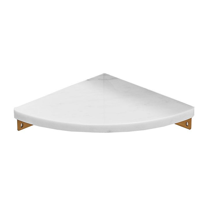 Lisslune | Metal and Marble Bathroom Accessory Individually or in Set in Gold