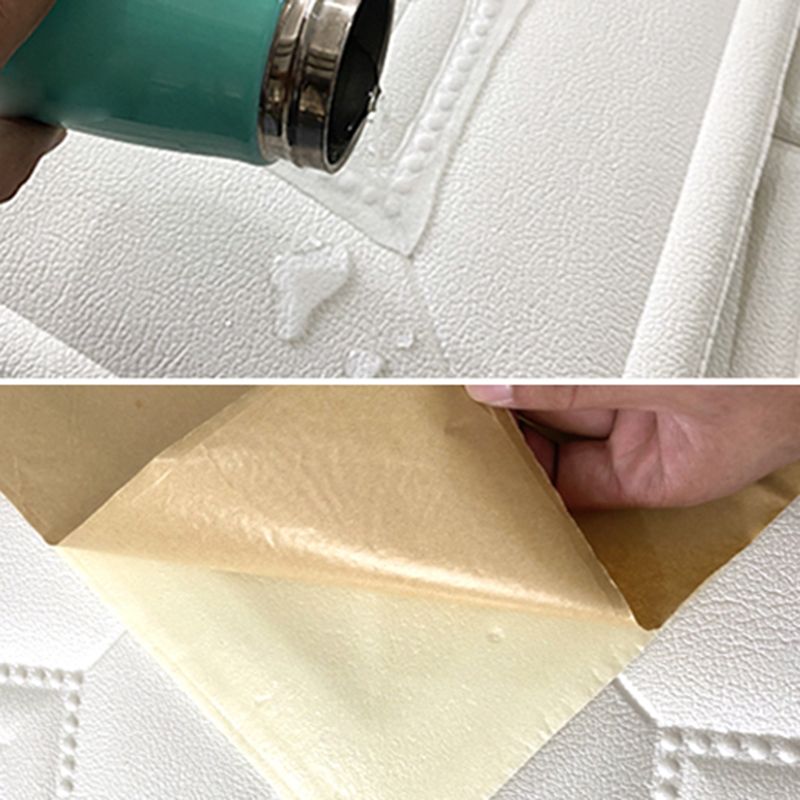 Lisslune | Glam peel and stick wall covering made of foam with 3D embossed panel