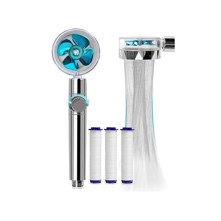 Lisslune | Contemporary Handheld Supercharged Showerhead Round 3 Adjustment Spray Head