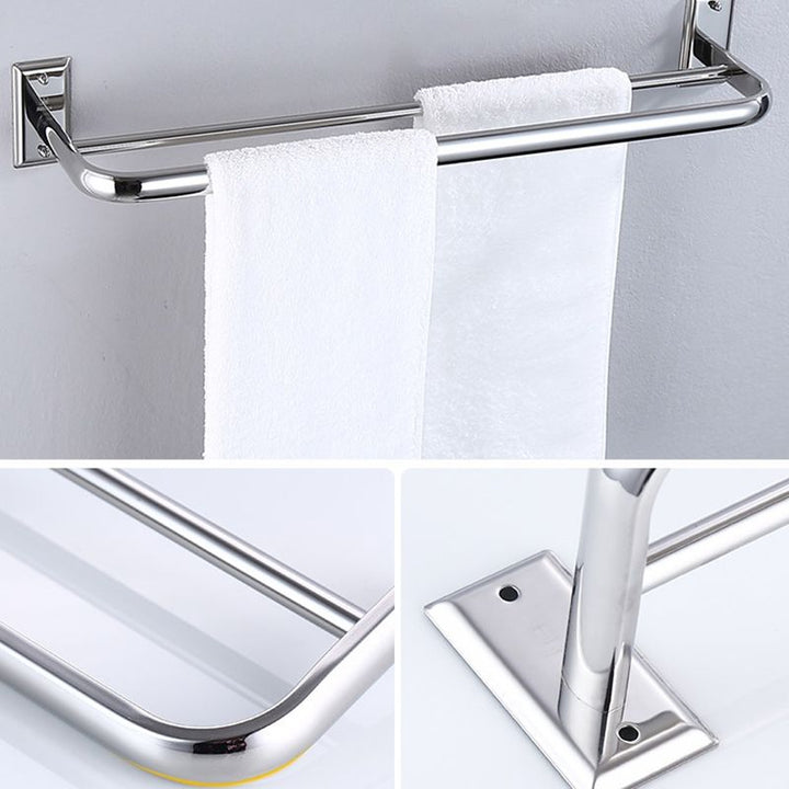 Lisslune | Silver Contemporary Bathroom Accessories As Individual Piece Or As Set