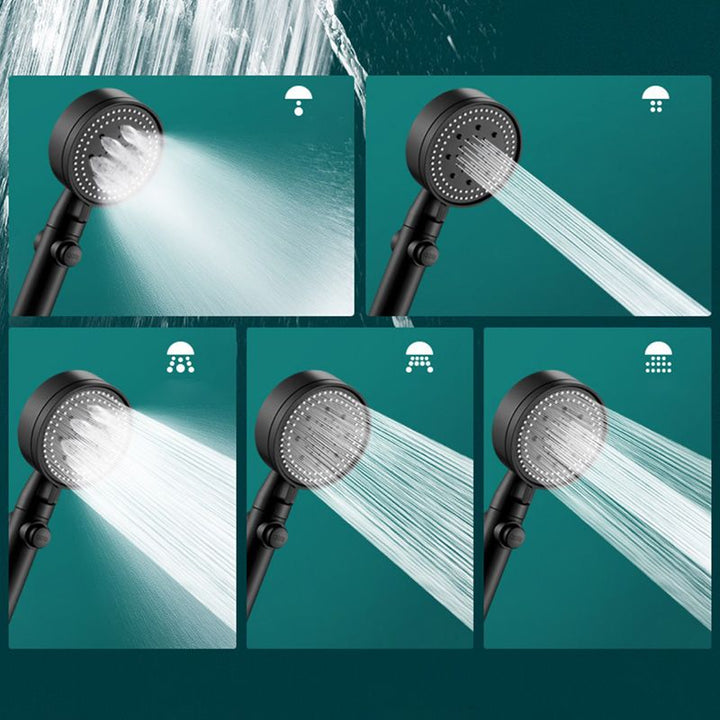 Lisslune | Modern Shower Head Plastic Bathroom Shower Head with Adjustable Spray Pattern