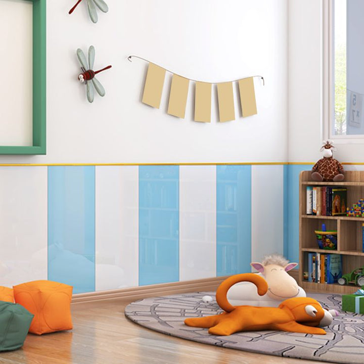 Lisslune | Modern Tin Back Panel Smooth Glossy Surface Wall Ceiling Plate
