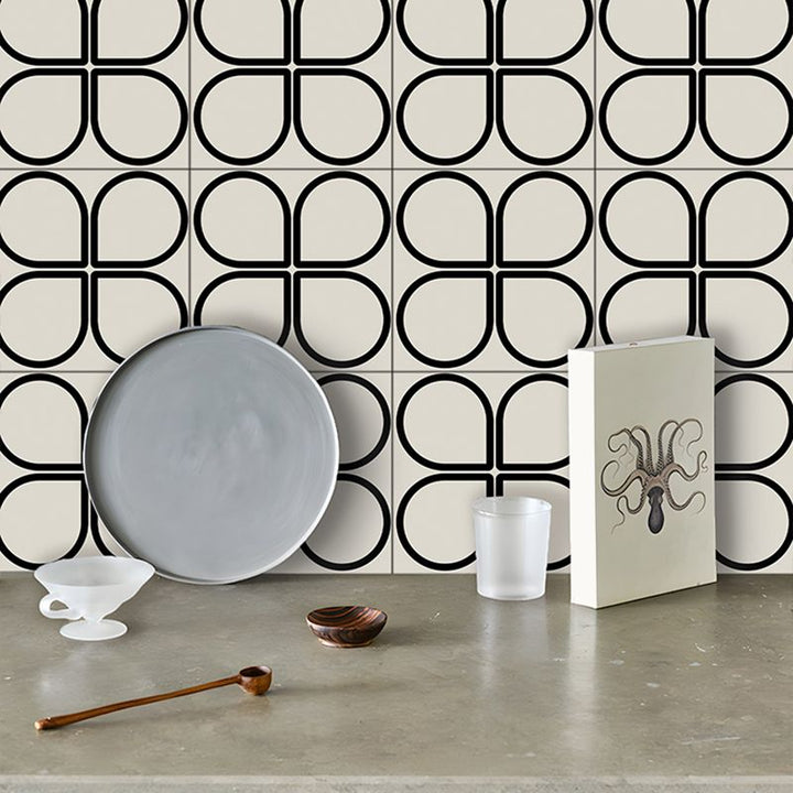 Lisslune | Sample print Peel & Stick tile square waterproof single tile