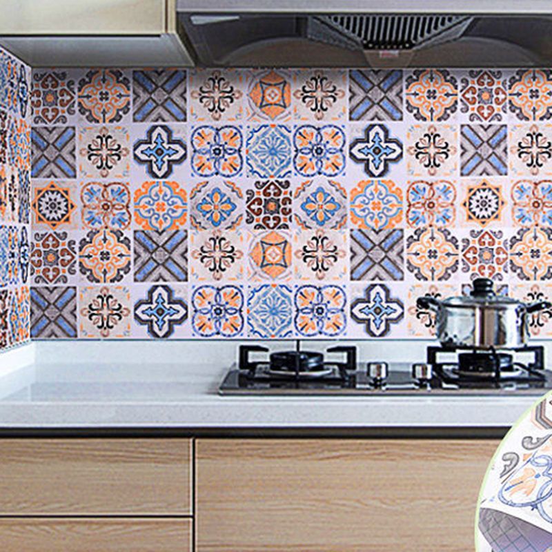 Lisslune | Kitchen wall tile Peel and Stick Wallpaper waterproof anti-oil Wallpaper