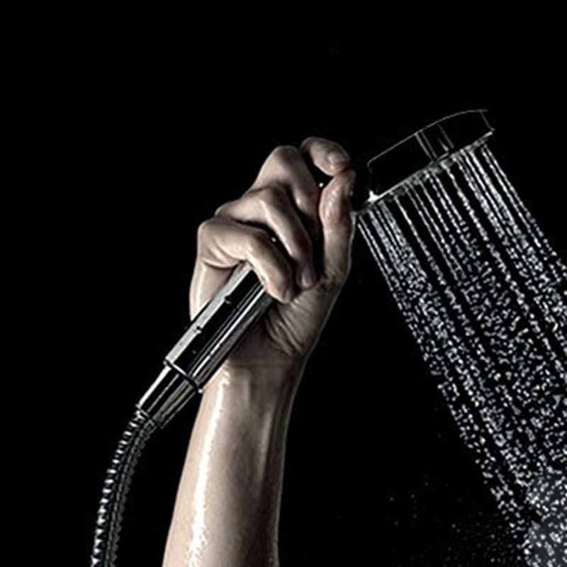 Lisslune | Silver Hand Shower 3 Spray Stainless Steel Wall Mount Shower Head