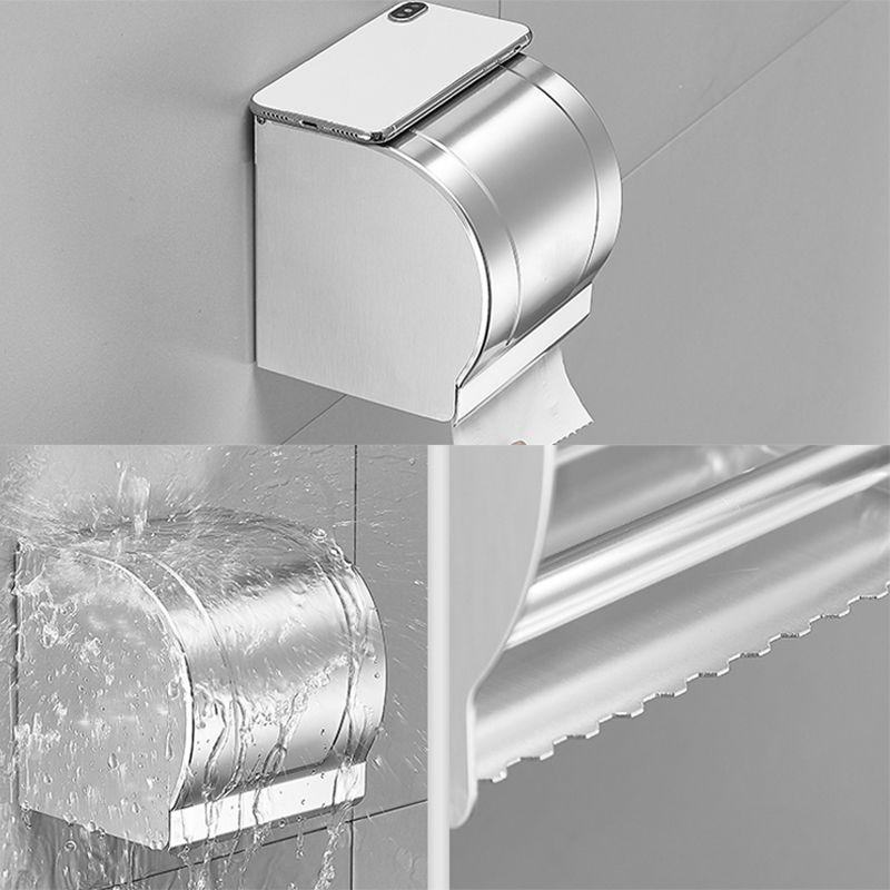 Lisslune | Modern Bathroom Accessories Hardware Set White Metal Bathroom Accessories Kit