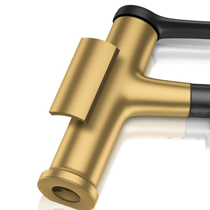 Lisslune | Modern Sink Faucet Solid Color Metal Sink Bathroom Faucet