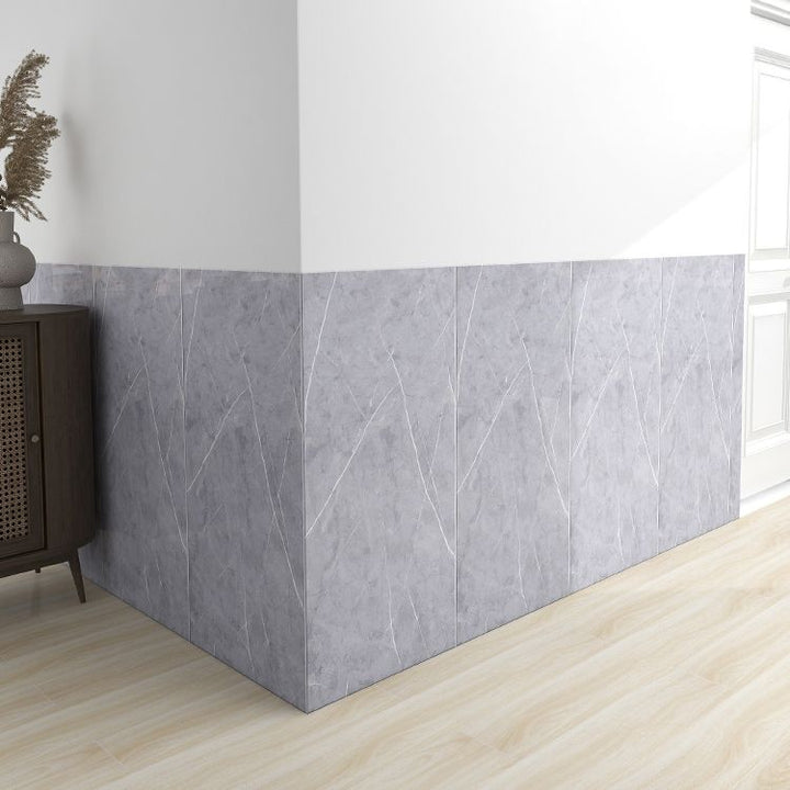 Lisslune | Polygon Peel and Stick Back Wall Tiles PVC Peel and Stick Tiles for Kitchen and Bathroom