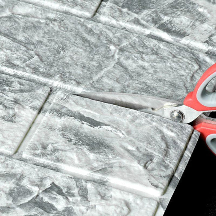 Lisslune | 3D embossing interior wall panel self-adhesive square wall panel