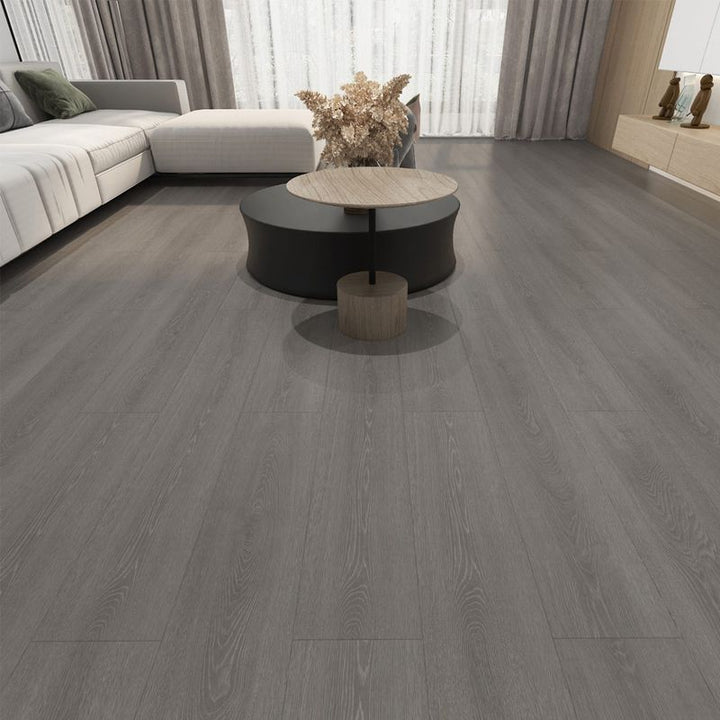 Lisslune | 49"x8" width E0 natural solid wood laminate flooring, click-lock, waterproof