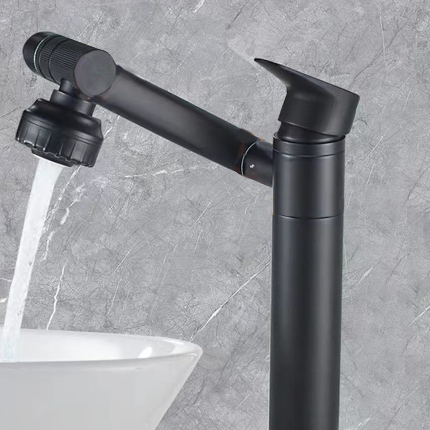 Lisslune | Vessel Sink Faucet Glam Style Single Lever Bathroom Mixer