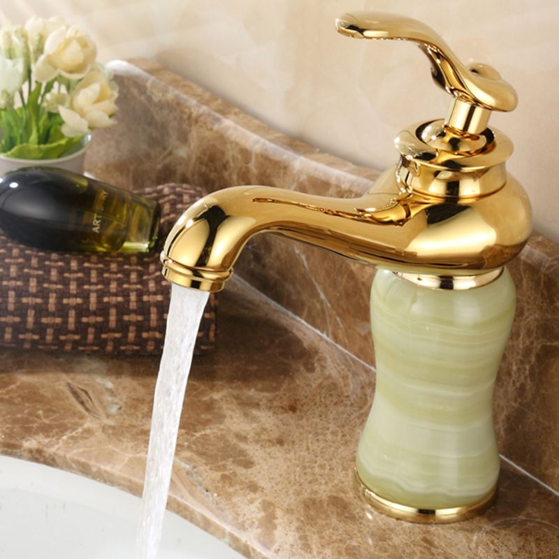Lisslune | Luxury Vessel Faucet Lever Handle Low Arc Vessel Sink Bathroom Faucet