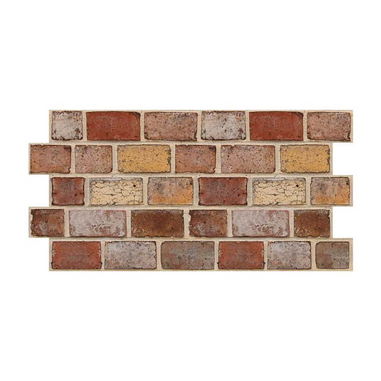 Lisslune | Artificial Brick Panel Wall Farmhouse Style Simple Living Room Wall Panel (5-Pack)