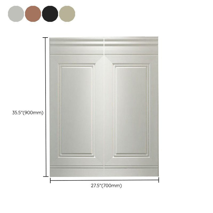 Lisslune | Modern Style Interior Wall Cladding Peel and Stick Geometric Texture Wall Cladding