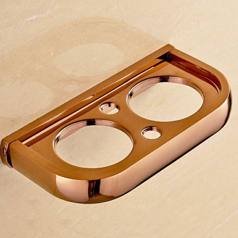 Lisslune | 5-piece Vintage Bathroom Accessory Set Brass Fittings Set