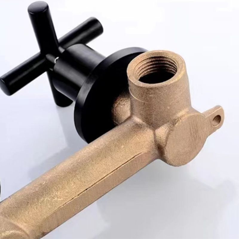 Lisslune | Modern 1 or 2 Handle Bathroom Sink Faucet Round Wall Mounted Bathroom Faucet.