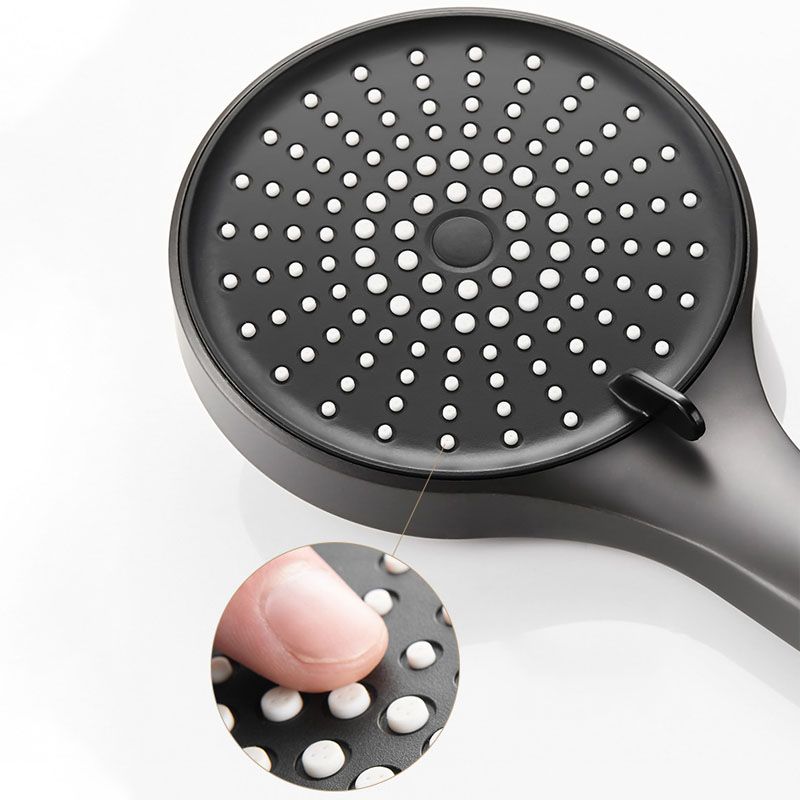 Lisslune | Plastic Hand Shower Round Handheld Showerhead with Self-Cleaning