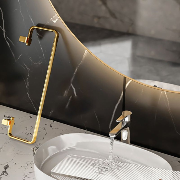 Lisslune | Metal and Acrylic Bathroom Accessory Set Transparent Bathroom Accessories