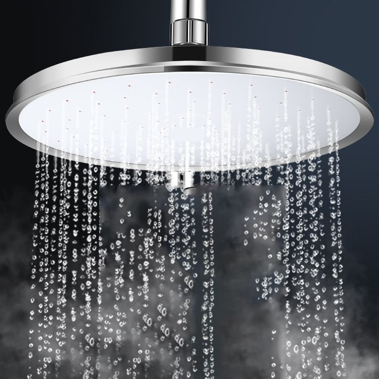 Lisslune | Round Showerhead Combo Modern Fixed Showerhead for Bathroom