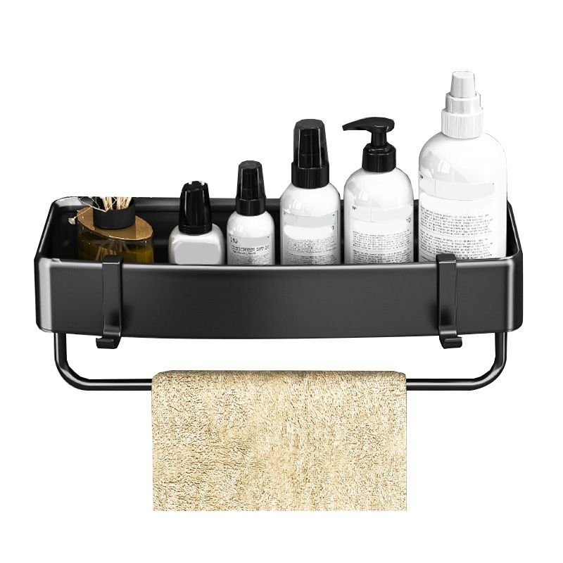 Lisslune | Modern Black-White Metal Bath Hardware Set Bath Rack Bathroom Hardware Set