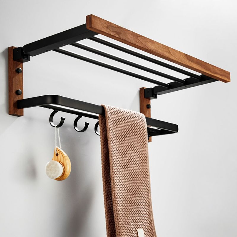 Lisslune | 7-piece toilet accessory set made of solid wood and metal
