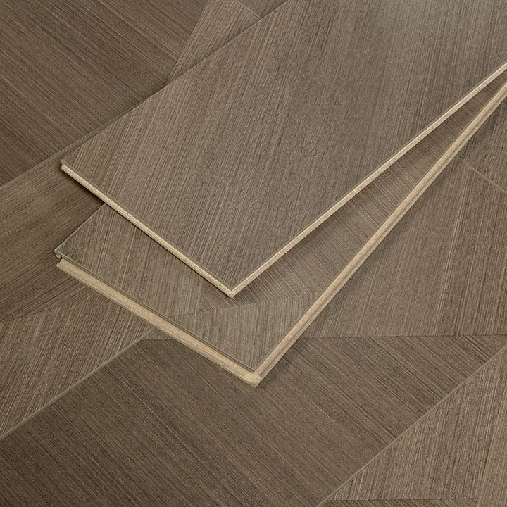 Lisslune | Water-resistant laminate click-lock brown wood laminate flooring